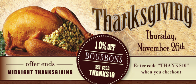 Thanksgiving Bourbons Offer